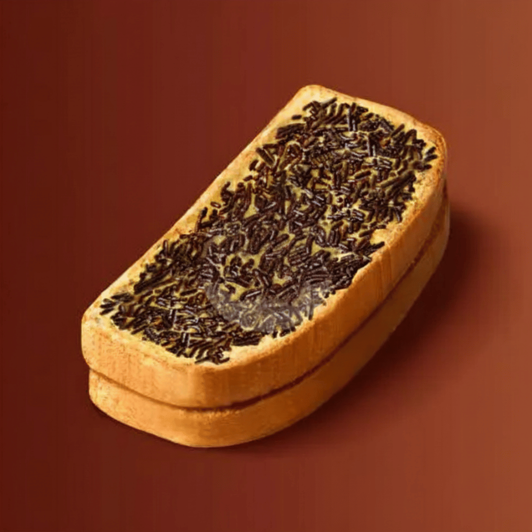 Roti Sisir Mentega Meses Coklat Kopi Konnichiwa